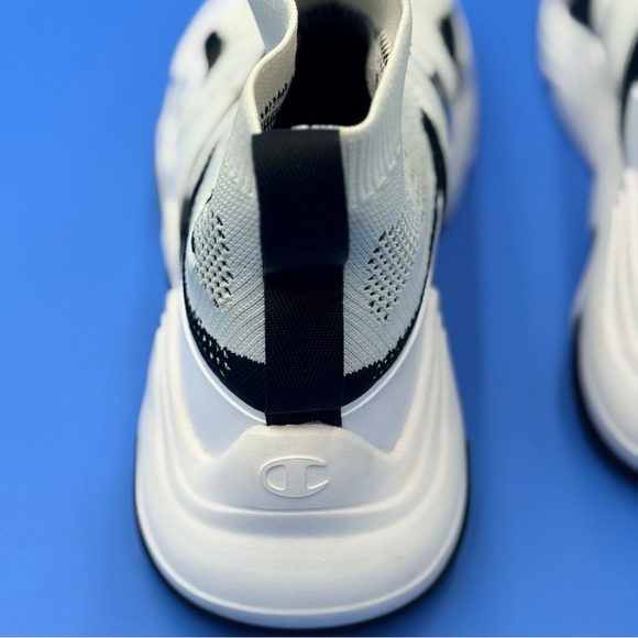 Champion Hyper Future Hi White/Black Mens 10.5 M Like New - Picture 6 of 9